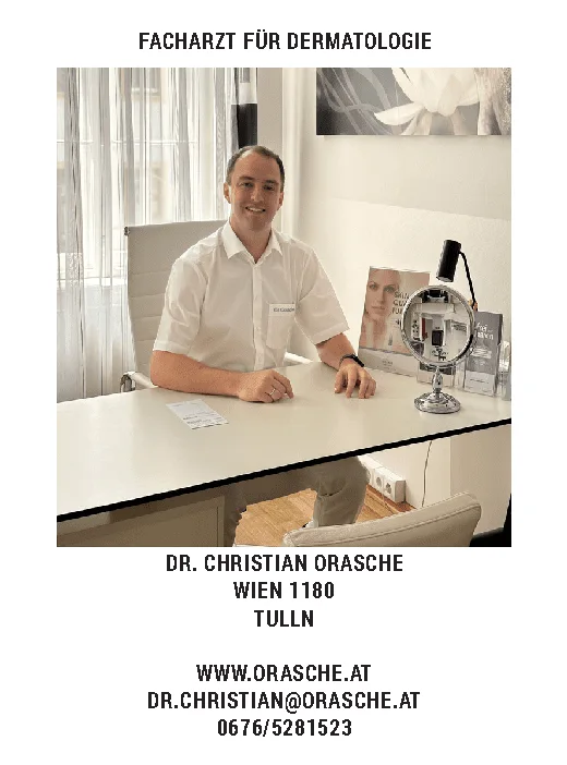 Dr. med. univ. Christian Orasche - Facharzt für Dermatologie und Venerologie