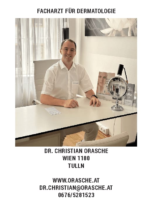 Dr. med. univ. Christian Orasche - Facharzt für Dermatologie und Venerologie